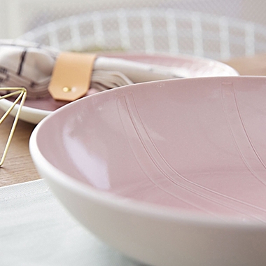 Villeroy &amp; Boch It&#39;s My Match Leaf Serving Bowl in Pink. View a larger version of this product image.