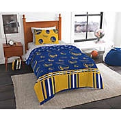 NBA Golden State Warriors 4-Piece Twin Bed in a Bag Comforter Set