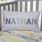 Alternate image 0 for Colorful Name For Him Personalized 12-Inch x 22-Inch Lumbar Throw Pillow