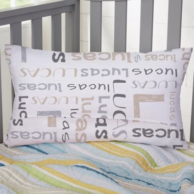 Youthful Name For Him Personalized 12-Inch x 22-Inch Lumbar Throw Pillow. View a larger version of this product image.