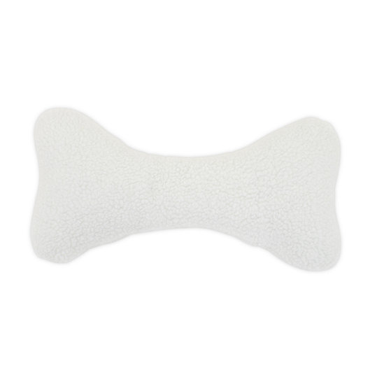 Alternate image 1 for Carolina Pet Company Medium Sherpa Bone Pillow/Toy in Natural