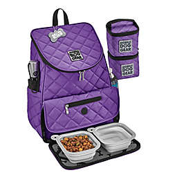 Overland Dog Gear™ Weekender Pet Backpack in Purple