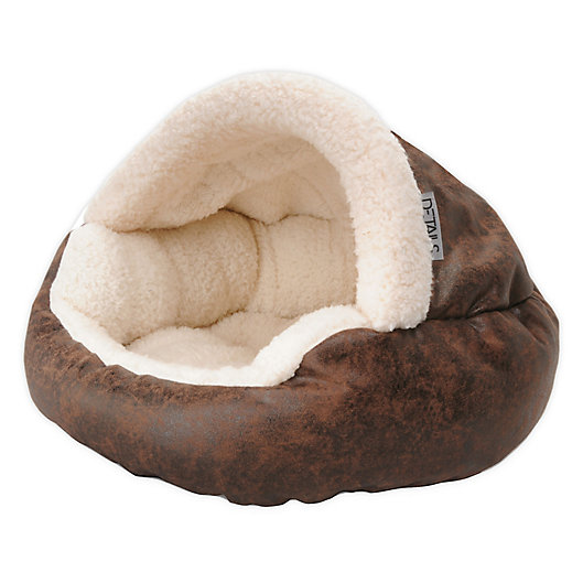 Alternate image 1 for Precious Tails Deep Dish Cave Pet Bed