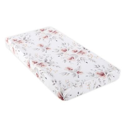 Levtex Baby&reg; Adeline Changing Pad Cover in Pink/White