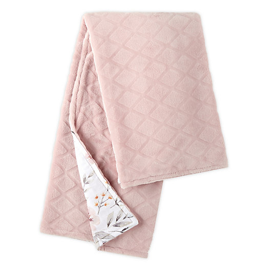 Alternate image 1 for Levtex Baby® Adeline Stroller Blanket in Pink