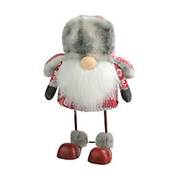 Northlight 14-Inch Bouncy Gnome Table Top Christmas Decoration in Red