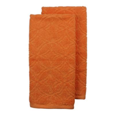Freshee&trade; Solid Kitchen Towels (Set of 2)