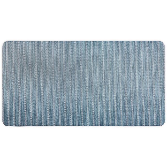 Cat Cora Forever Woven Stripe 24 X 36 Anti Fatigue Kitchen Mat