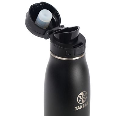 Takeya&reg; Actives Stainless Steel 17 oz. Travel Mug in Onyx. View a larger version of this product image.
