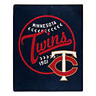 Alternate image 0 for MLB Minnesota Twins Jersey Raschel Throw Blanket