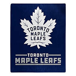 NHL Toronto Maple Leafs Super-Plush Raschel Throw Blanket