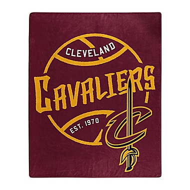 NBA Cleveland Cavaliers Super-Plush Raschel Throw Blanket. View a larger version of this product image.