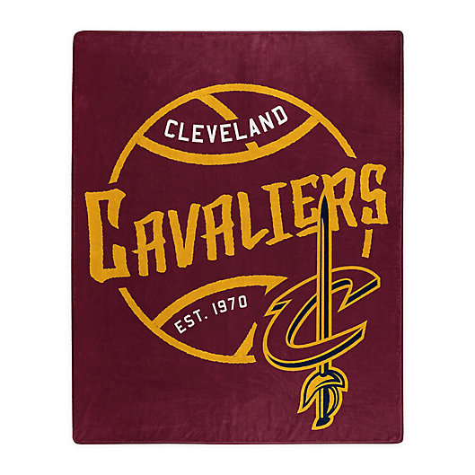 Alternate image 1 for NBA Cleveland Cavaliers Super-Plush Raschel Throw Blanket