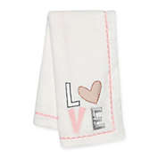 Lambs &amp; Ivy&reg; Heart To Heart Baby Blanket in Pink/White