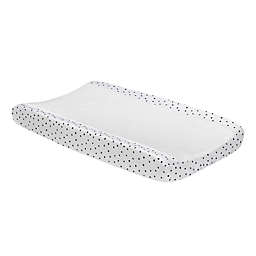 Lambs & Ivy® Heart To Heart Changing Pad Cover in White