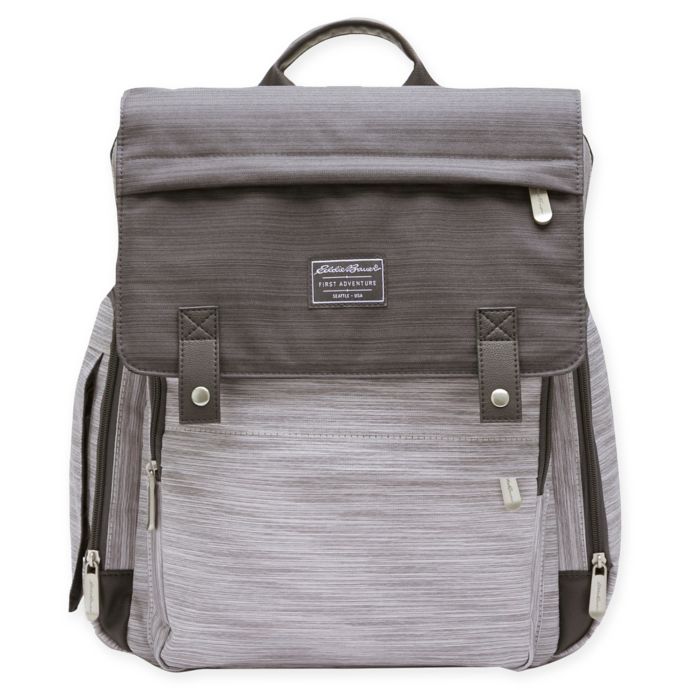 Eddie Bauer Bags Eddie Bauer Backpack Diaper Bag Gray Poshmark