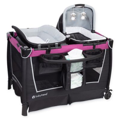 baby trend travel cot