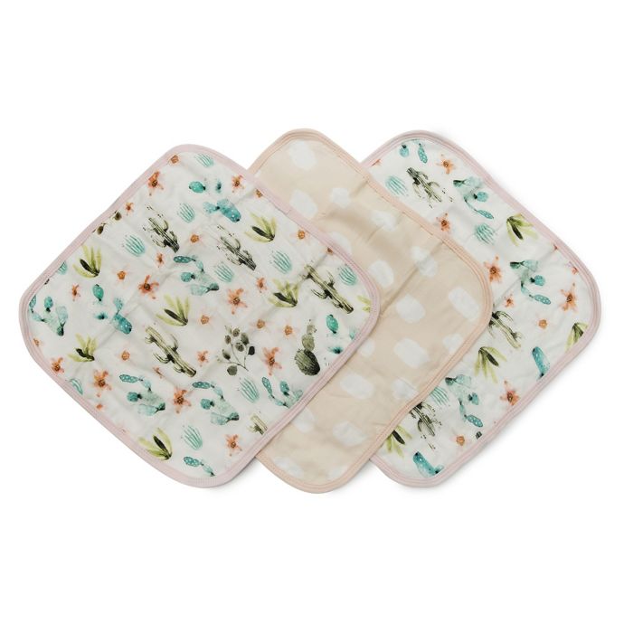 Loulou Lollipop 3 Pack Cactus Floral Washcloths Bed Bath Beyond