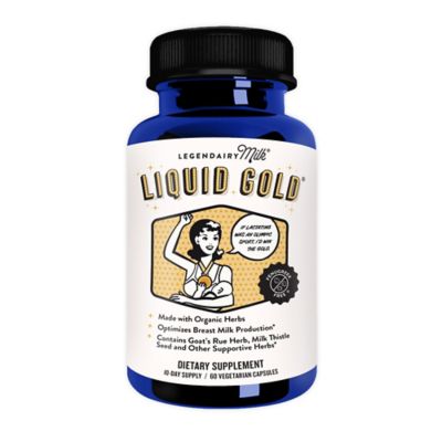 Legendairy Milk 60-Count Liquid Gold Breast Milk Stimulants