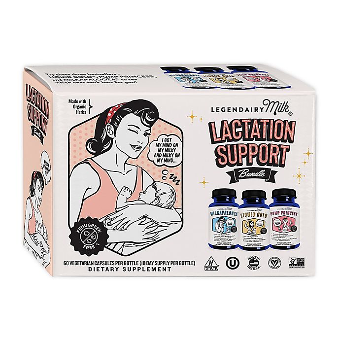 Legendairy Milk® 3Piece Lactation Support Bundle Bed Bath & Beyond