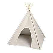 Precious Tails Canvas Ticking Stripe TeePee Pet Bed