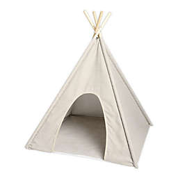 Precious Tails Canvas Ticking Stripe TeePee Pet Bed