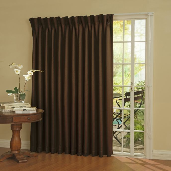 Solarshield Patio Door Thermal Room Darkening Window Curtain