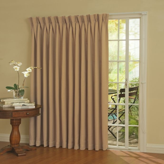 SolarShield® Patio Door Thermal Room Darkening Window Curtain Panel