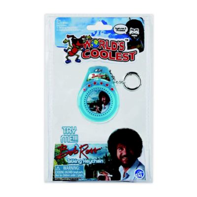 bob ross keyring