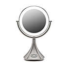 Alternate image 0 for iHome&reg; 1X/7X Portable Double-Sided 9-Inch Vanity Mirror with Bluetooth&reg; Speaker