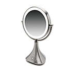 Alternate image 3 for iHome&reg; 1X/7X Portable Double-Sided 9-Inch Vanity Mirror with Bluetooth&reg; Speaker