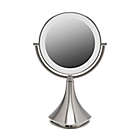 Alternate image 5 for iHome&reg; 1X/7X Portable Double-Sided 9-Inch Vanity Mirror with Bluetooth&reg; Speaker