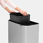 Alternate image 4 for Brabantia&reg; Bo Touch Top 9-Gallon Trash Can in Matte Steel