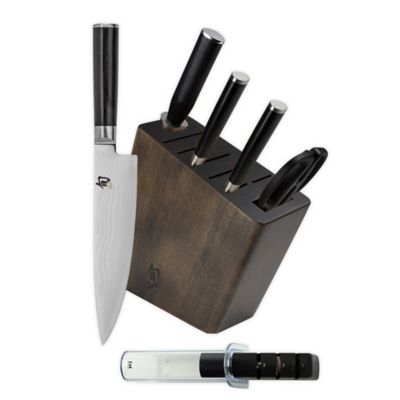 Shun™ Classic 7Piece Knife Block Set Bed Bath and Beyond Canada