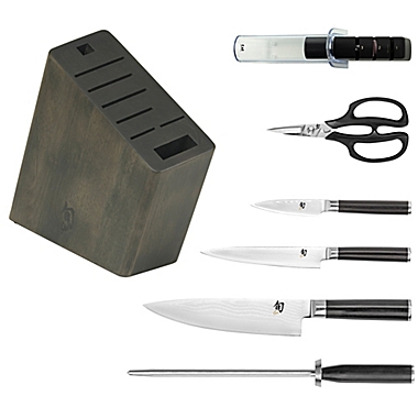 Shun&trade; Classic 7-Piece Knife Block Set. View a larger version of this product image.