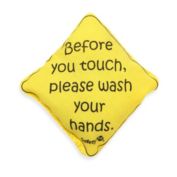 Safety 1st&reg; No Germs on Board Sign in Yellow