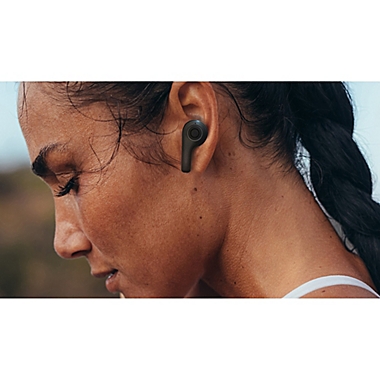 Brookstone&reg; True Wireless Earbuds in Black. View a larger version of this product image.