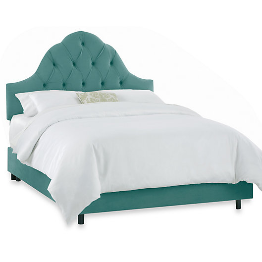 Alternate image 1 for Arched Tufted Bed
