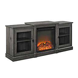 Forest Gate™ 60-Inch TV Stand with LED Fireplace in Slate Grey