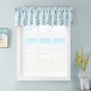 Colordrift Sailors Stride Valance in Aqua