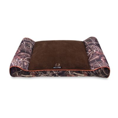 RealtreeÂ® Max-4 Camo Giant Pet Bed in Orange | Bed Bath & Beyond