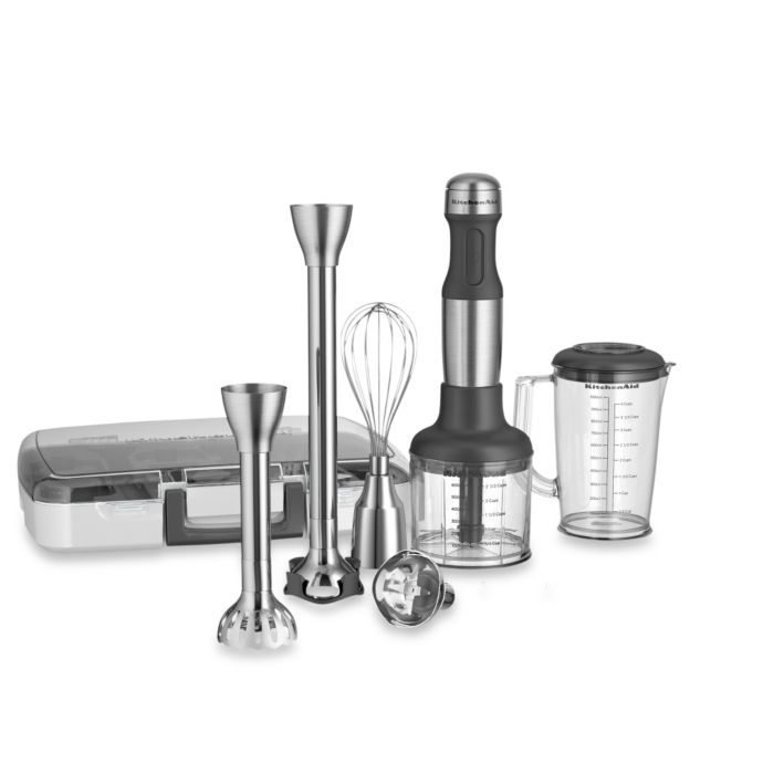 Kitchenaid 5 Speed Stainless Steel Hand Blender Bed Bath Beyond