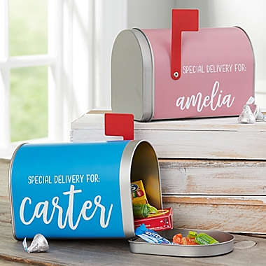 Special Delivery Personalized Kids Treat Mailbox. View a larger version of this product image.