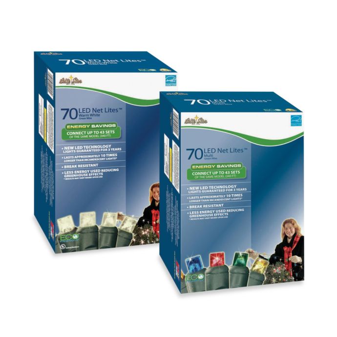 Brite Star 70Count LED Micro Mini Net Lights Bed Bath & Beyond