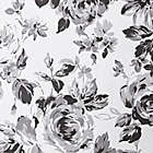 Alternate image 4 for Intelligent Design Dorsey Floral Print Shower Curtain in Black/White
