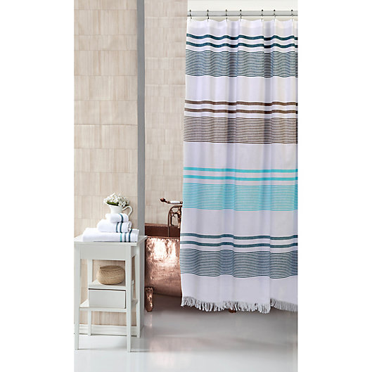Seal Bold Stripe Shower Curtain Bed, How To Seal Shower Curtain