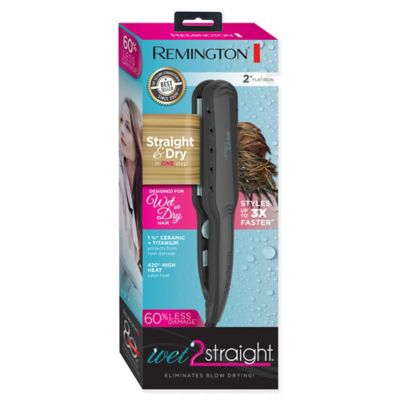 wet to dry flat iron