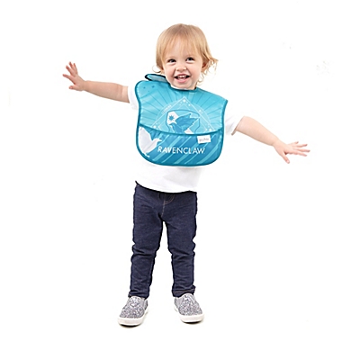 Bumkins&reg; 3-Pack Ravenclaw&trade; SuperBibs in Blue/Grey. View a larger version of this product image.