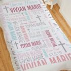 Alternate image 0 for Christening For Her Personalized 60-Inch x 80-Inch Fleece Blanket