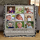Alternate image 0 for My Favorite Things Personalized 50-Inch x 60-Inch Tie Photo Blanket